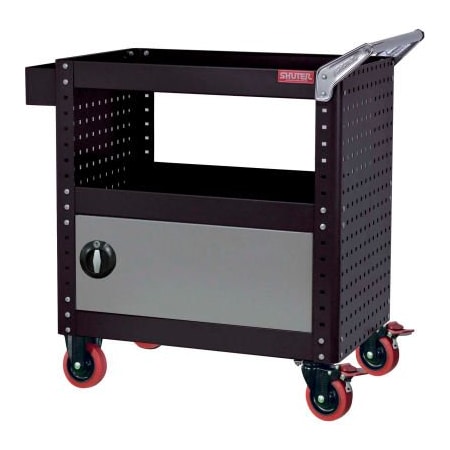 Lds Industries LDS Shuter CT-HD Steel Adjustable Shelf Utility Cart 35" x 20" 800 Lb Capacity 1010639